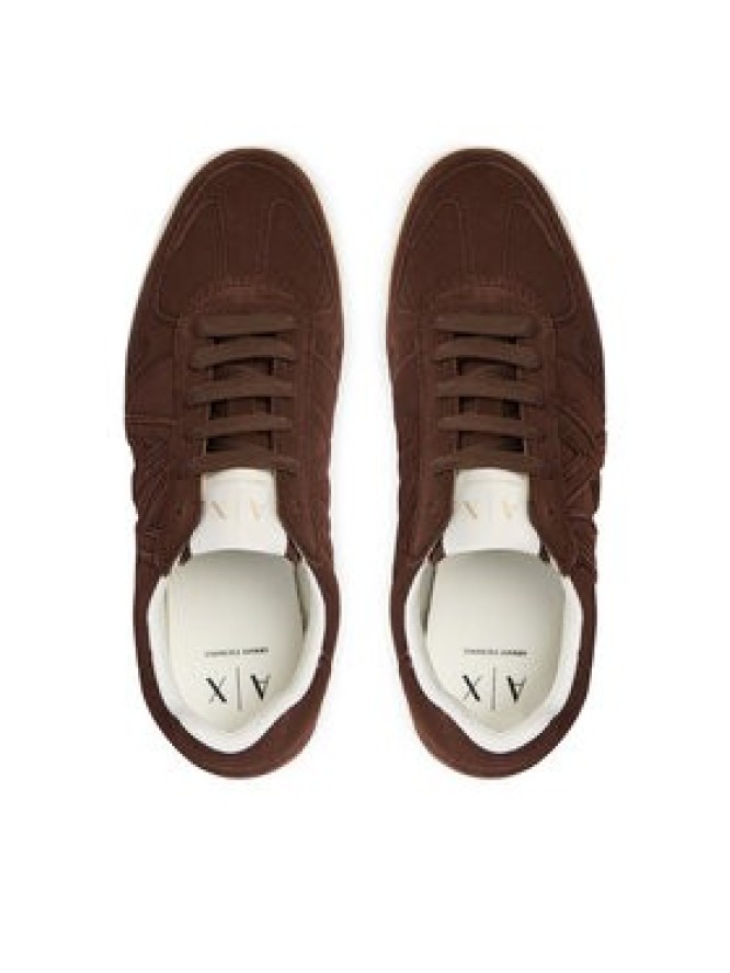 Armani Exchange Sneakersy XW002794 AF19687 U6018 Brązowy