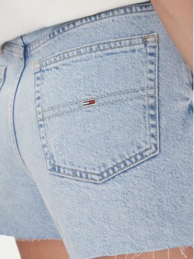 Tommy Jeans Szorty jeansowe Hot Pant Bi6019 DW0DW20095 Niebieski Regular Fit