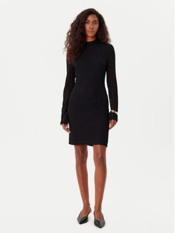 Bardot Sukienka koktajlowa Vezza Floral 57152DB1 Czarny Regular Fit