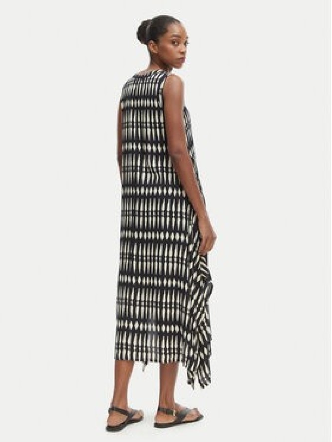 Iconique Sukienka letnia Elsie IC26-111 Czarny Regular Fit