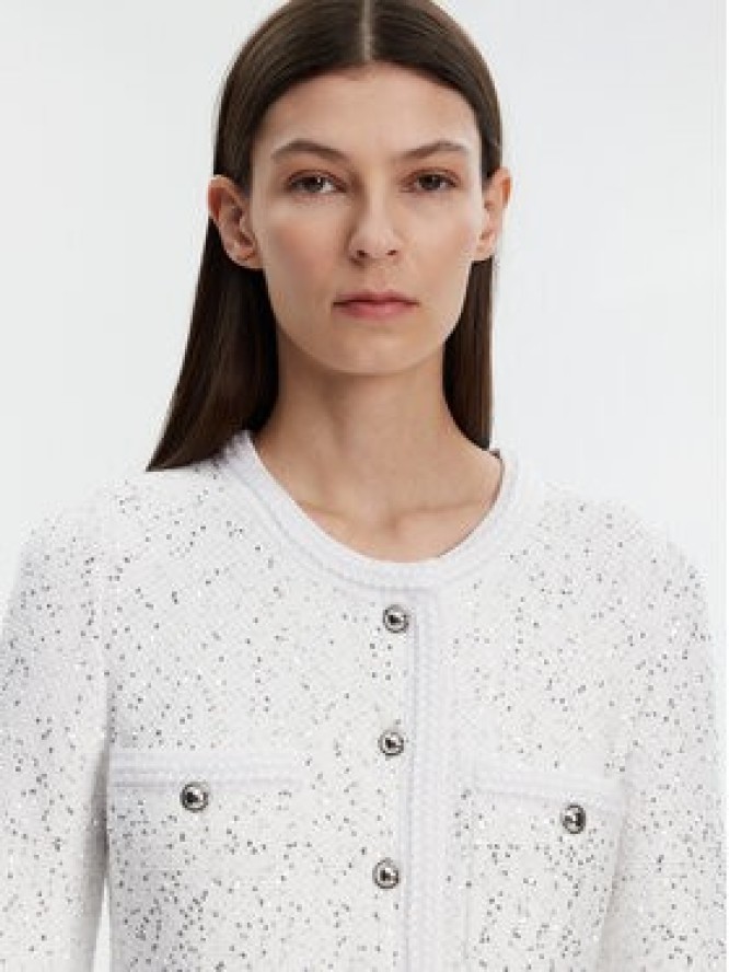 MICHAEL Michael Kors Kardigan MF460Z6F5L Biały Regular Fit