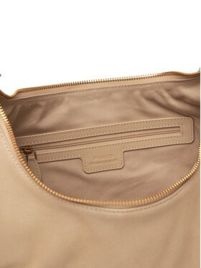 PINKO Torebka Slouchy Hobo Big PE 25 PLTT 104295 A29N Beżowy