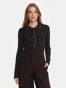 Gaudi Sweter 521FD53034 Czarny Slim Fit