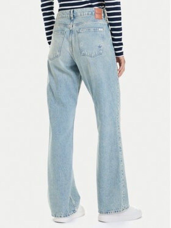 Mustang Jeansy Madison 1016929 Niebieski Wide Fit