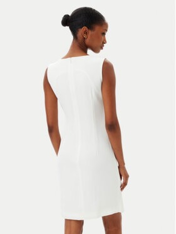 Artigli Sukienka koktajlowa ACAB000805 Biały Regular Fit