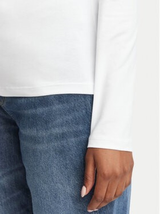 Guess Bluzka W6BI58 K7388 Biały Slim Fit