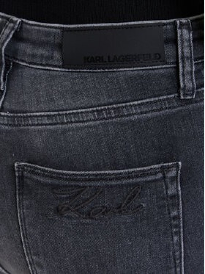 KARL LAGERFELD Jeansy A3W10016 Szary Skinny Fit