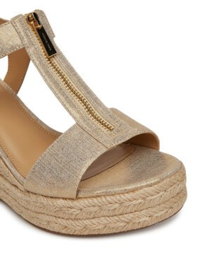 MICHAEL Michael Kors Espadryle Berkley 40S4BRMS9D Złoty