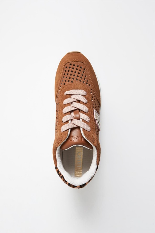 Sneakersy damskie zamszowe LIU JO