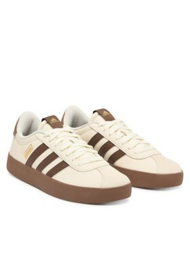 adidas Sneakersy Vl Court 3.0 Shoes KI4575 Beżowy jasny