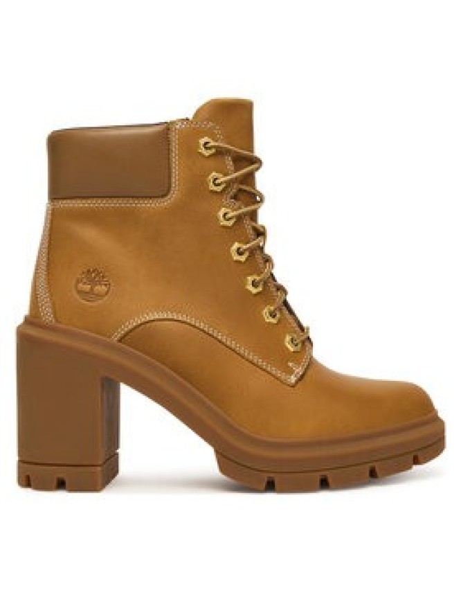Timberland Botki Allington Heights Mid Lace Up TB0A2CKCEN11 Brązowy