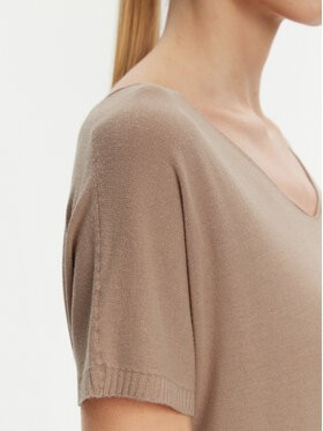 Kontatto Bluzka 3M0514C Brązowy Regular Fit