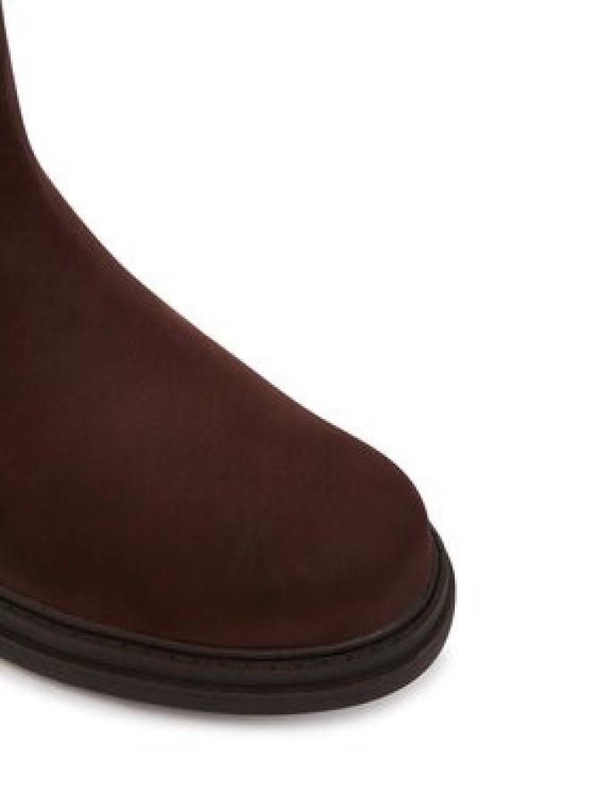 Clarks Botki Orinoco 3 zip Wp 26327123 Brązowy ciemny