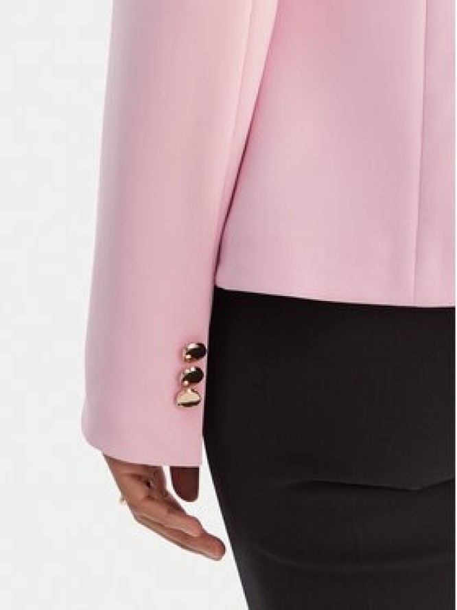 Fracomina Marynarka FR26SJ1001W42901 Różowy Regular Fit