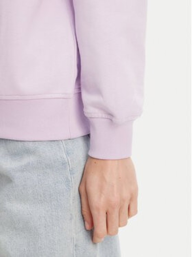 Calvin Klein Jeans Bluza Monologo LV047B234G Fioletowy Relaxed Fit