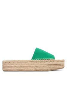 Calvin Klein Espadryle Ebeth HW0HW02894 Zielony