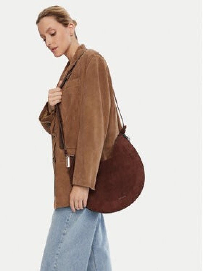 Coccinelle Torebka QKG Coccinellesunup Suede E1 QKG 13 01 01 Brązowy