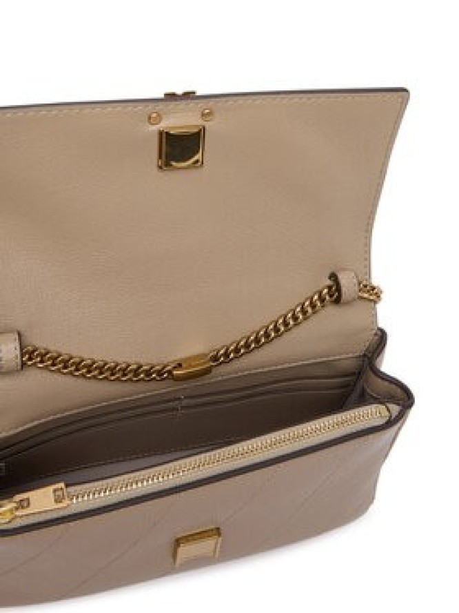 Tory Burch Torebka Quilted Chain Wallet 186041 Kremowy