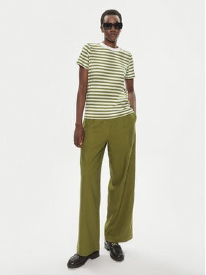 Tamaris Apparel T-Shirt Dabra TAW0892 Zielony Regular Fit