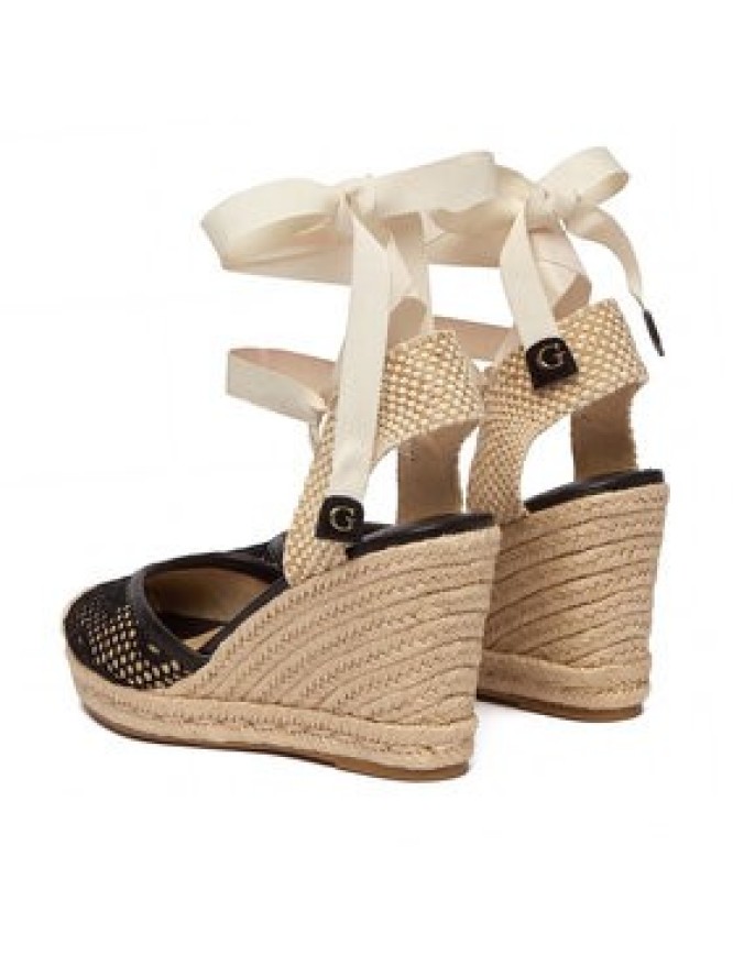 Guess Espadryle FLJCHY FAL04 Czarny