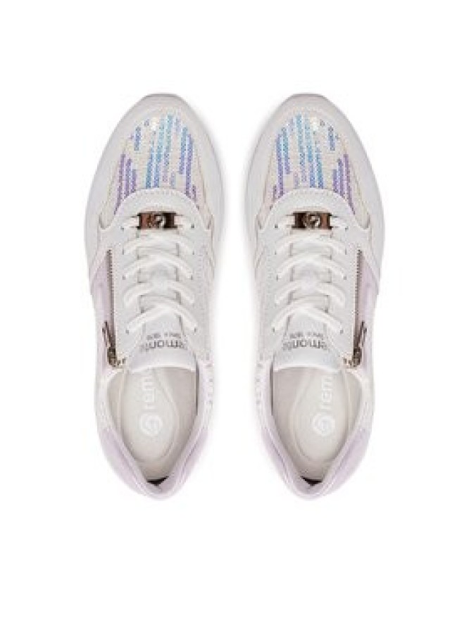 Remonte Sneakersy D0H12-80 Biały