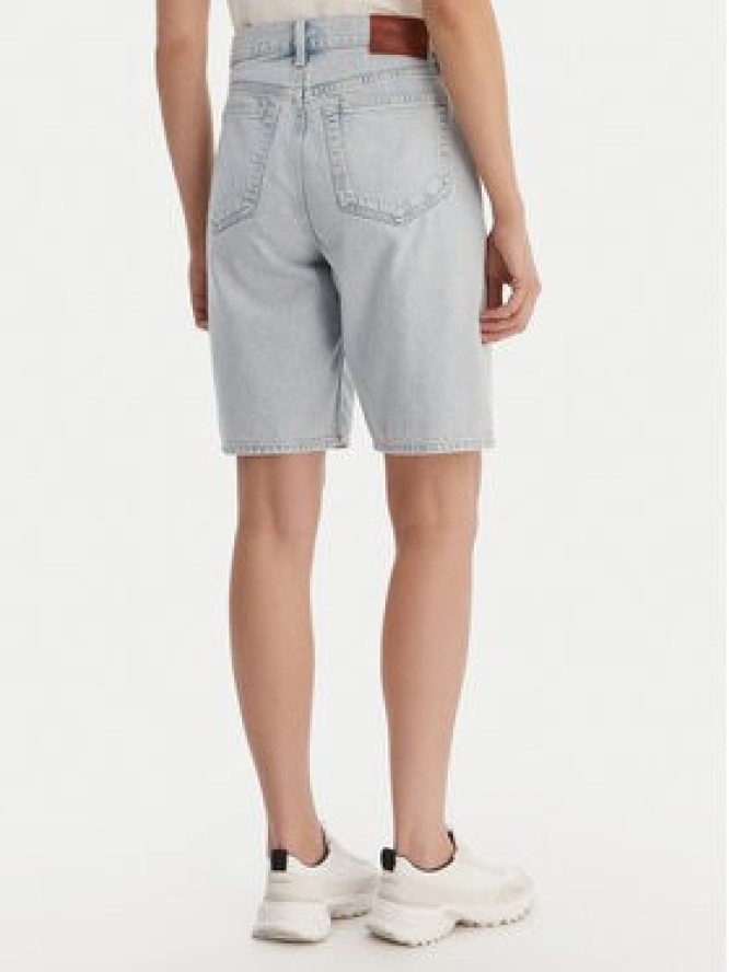 Calvin Klein Jeans Szorty jeansowe LV047F673G Czarny Loose Fit