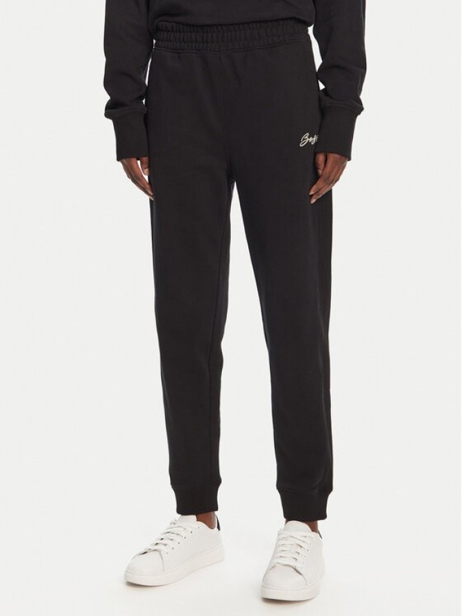 BOSS Spodnie dresowe 50540278 Czarny Regular Fit