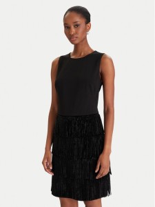 DKNY Sukienka koktajlowa DD5I1B50 Czarny Slim Fit