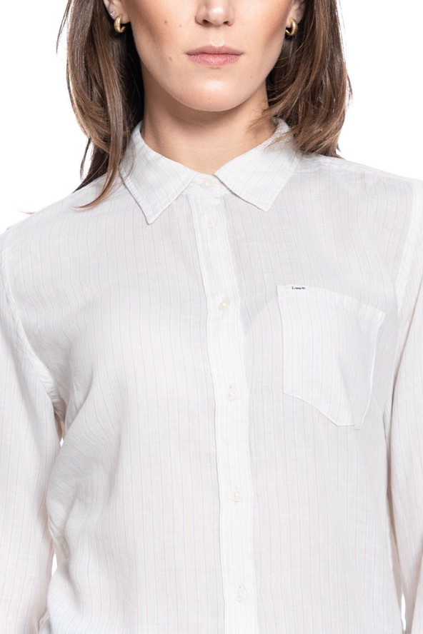 DAMSKA KOSZULA LEE REGULAR SHIRT REGULAR FIT SUMMER GREEN L46AHVNK 112110732