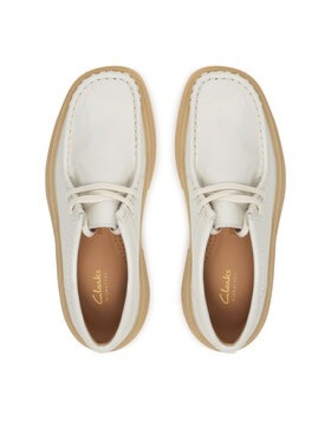Clarks Półbuty Torview W 26186673 Biały