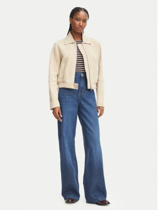 BOSS Jeansy 50569156 Niebieski Wide Leg
