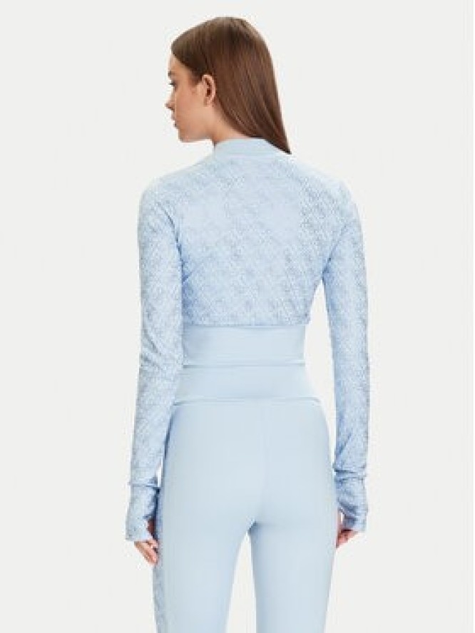 Guess Bluzka W5BP48 K7182 Błękitny Slim Fit