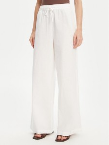 Mustang Spodnie materiałowe Tuscaloosa 1016583 Biały Wide Fit