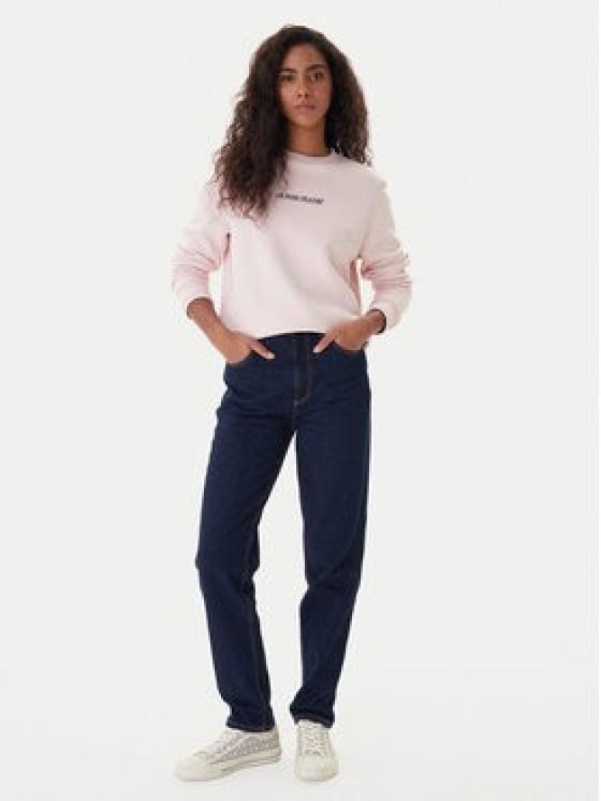 Guess Jeans Bluza W4YQ10 KC811 Różowy Classic Fit