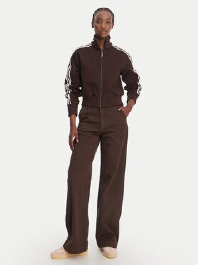 adidas Bluza Firebird KD2937 Brązowy Regular Fit