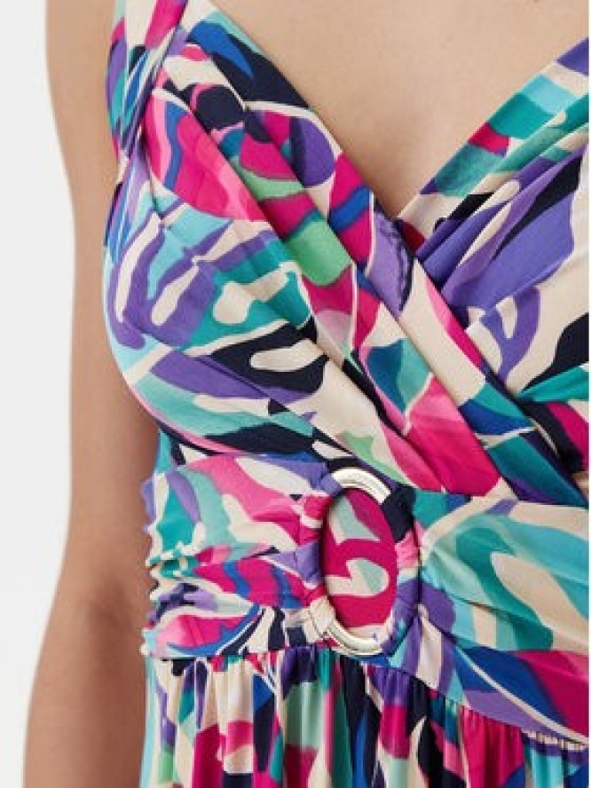 Morgan Sukienka letnia 251-RCOLO Kolorowy Regular Fit