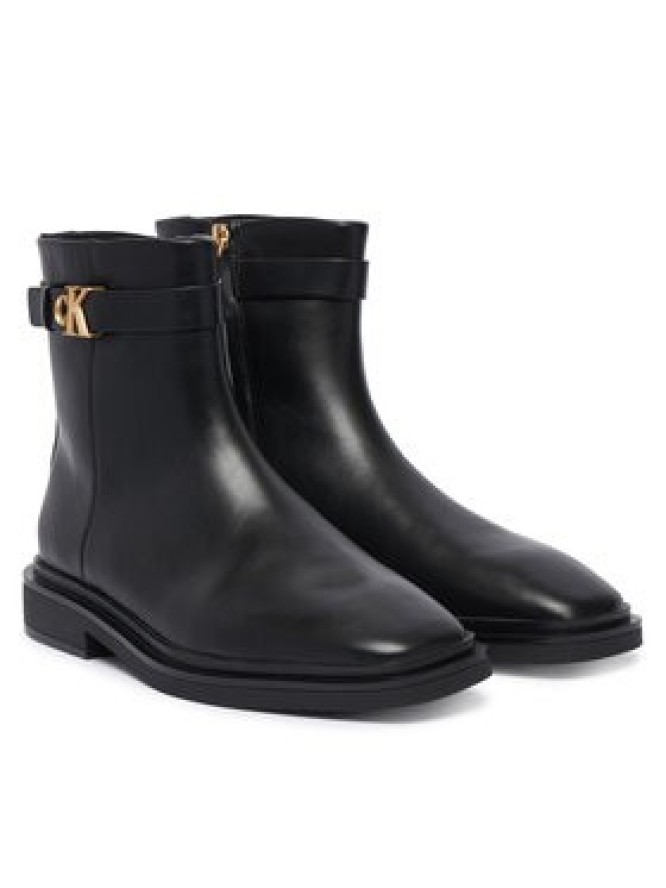Calvin Klein Botki HW0HW03186 Czarny