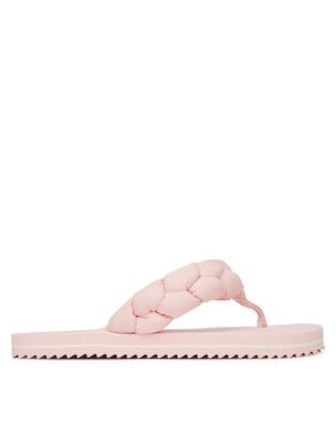 Tommy Jeans Japonki Braided Thong Beach Sandal EN0EN02877 Różowy