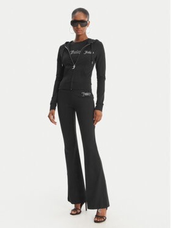 Juicy Couture Spodnie dresowe Christine JCWBJ126309 Czarny Flared Leg