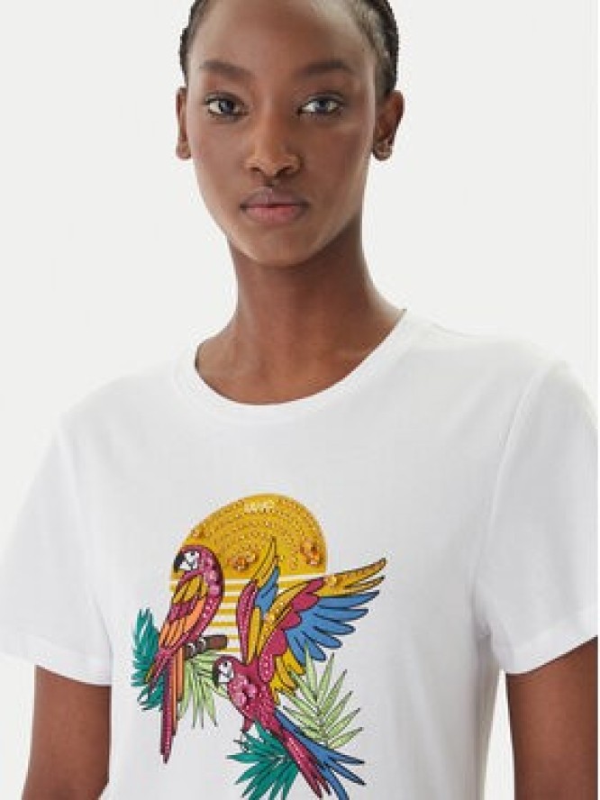 Liu Jo T-Shirt WA6237 JS923 Biały Regular Fit