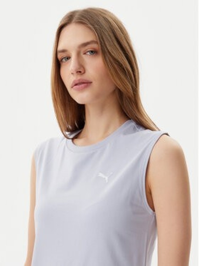 Puma Sukienka codzienna Ess 685643 Błękitny Slim Fit