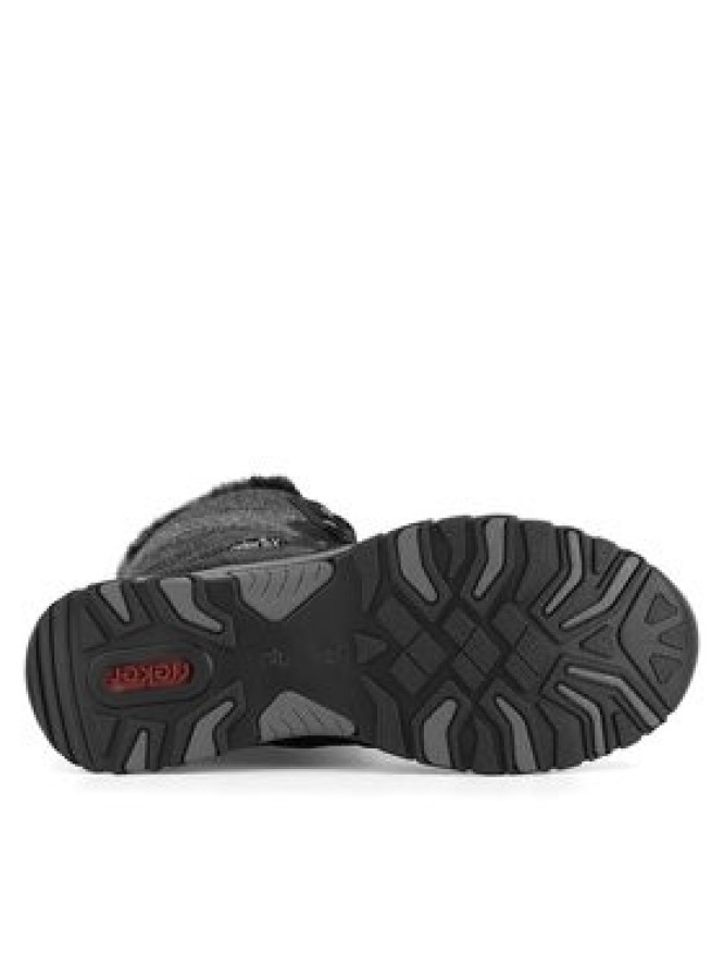 Rieker Botki M9643-01 Czarny