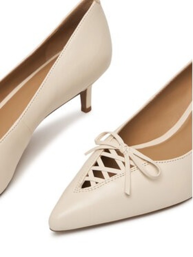 LAUREN RALPH LAUREN Szpilki 802P06371004 Écru