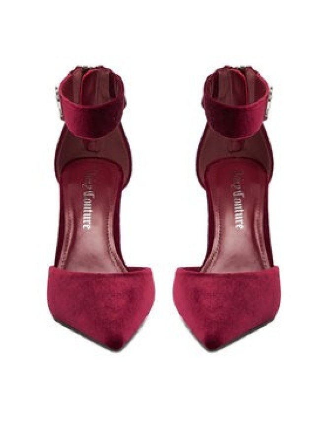 Juicy Couture Szpilki EO-S4S96733-01B Bordowy