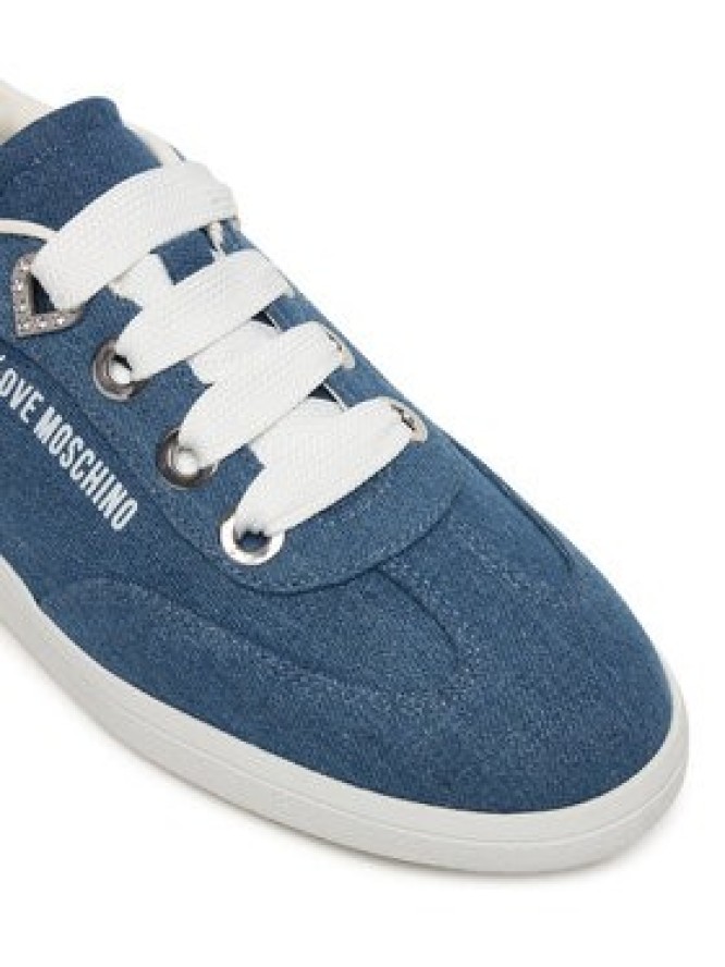 LOVE MOSCHINO Sneakersy JA15142G1OJO5700 Niebieski