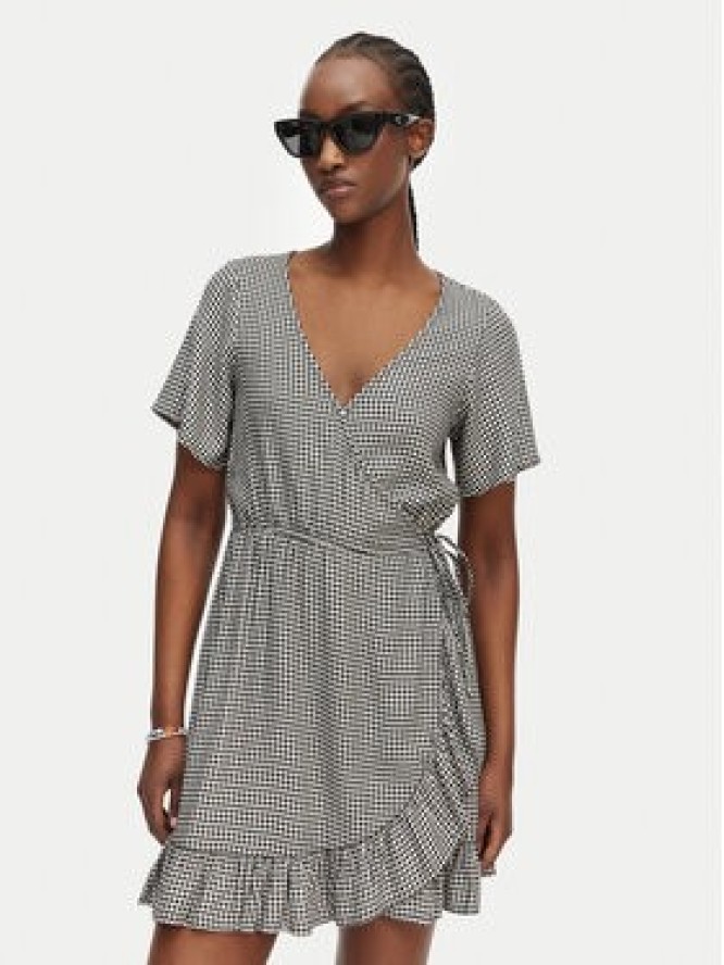 Roxy Sukienka codzienna Zenith Wrap ERJWD03876 Czarny Regular Fit