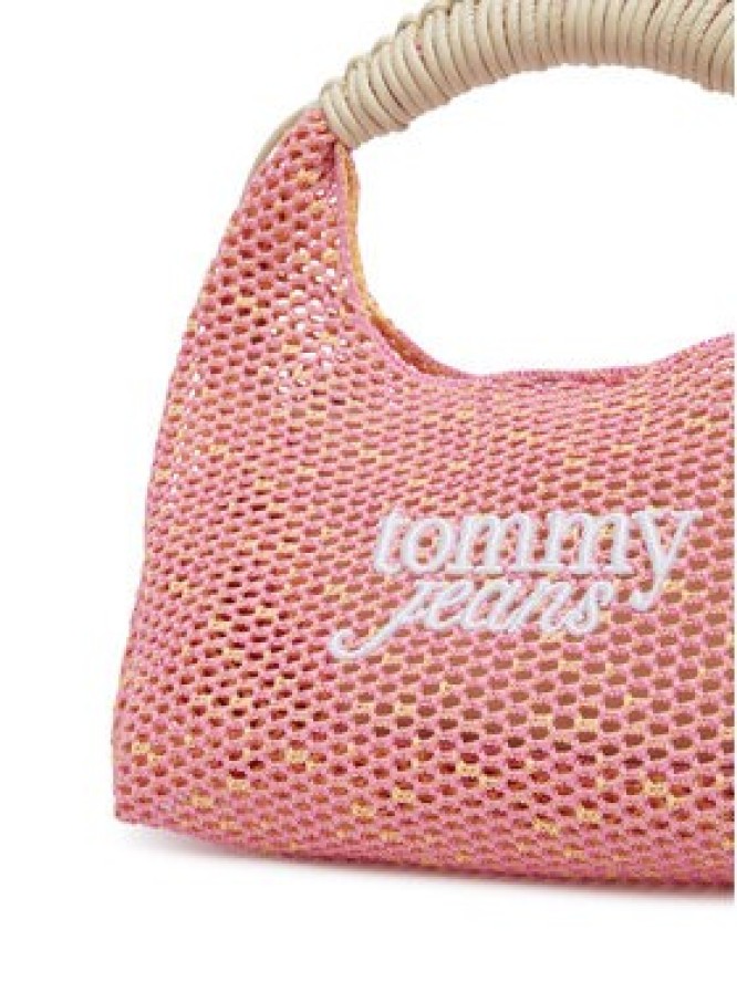 Tommy Jeans Torebka Tjw Summer Crochet Crossover AW0AW18779 Różowy jasny