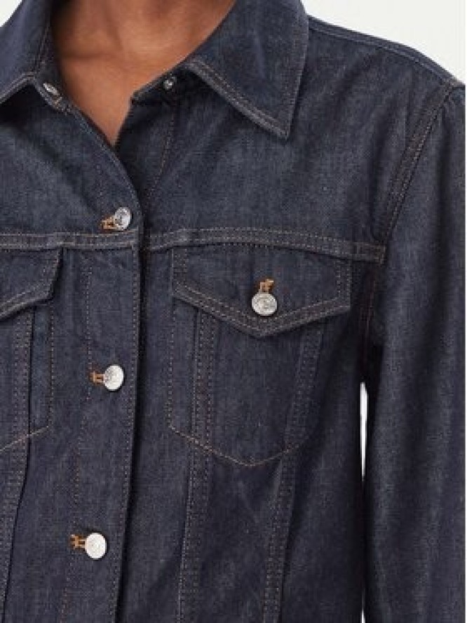 Calvin Klein Jeans Koszula jeansowa Trucker LV047H777G Granatowy Slim Fit