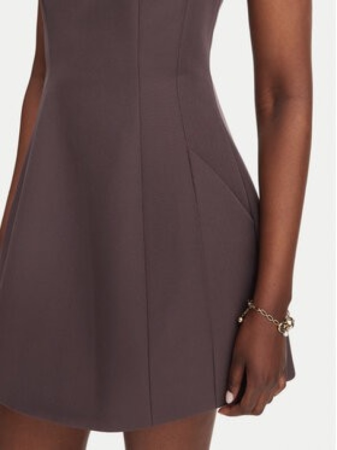 Bardot Sukienka koktajlowa Nevelle 59857DB Brązowy ciemny Slim Fit