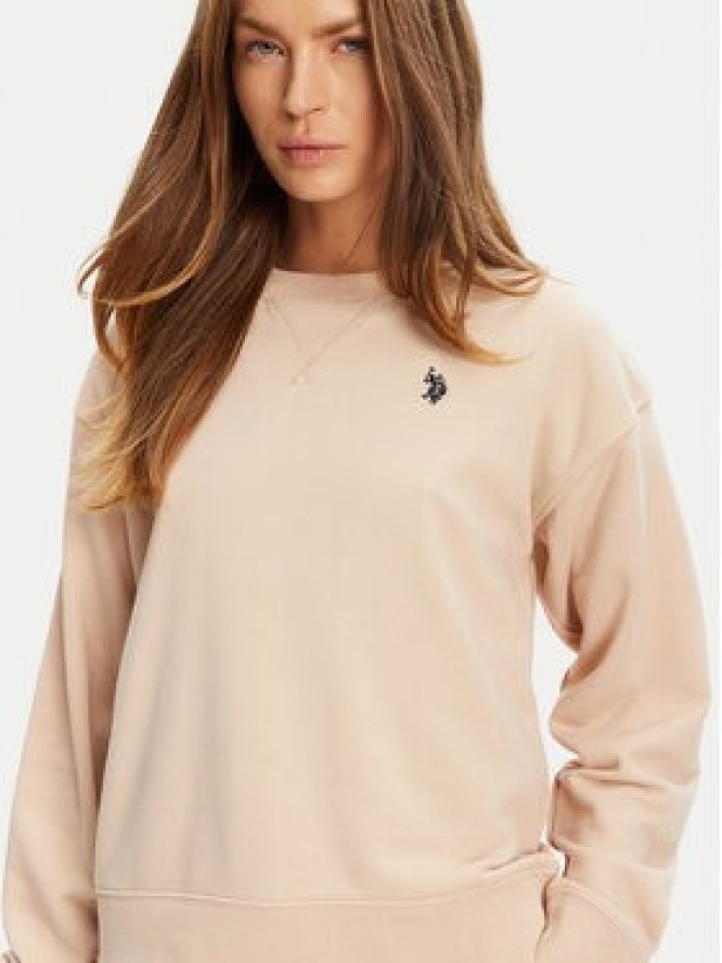 U.S. Polo Assn. Bluza WUP1492 Beżowy Regular Fit